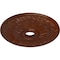 Ekena Millwork Swindon Medallion (Canopies up to 6 1/8"), 24"OD x 4"ID x 1 1/2"P, Burnished Mahogany Crackle CM24SWBMC - alternate 3